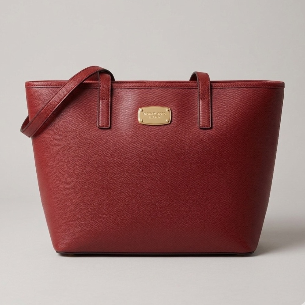 Michael Kors Merlot Signature Tote Bag